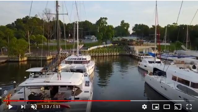 Catamaran Slips and Haul Out Facilities Near Annapolis: Pier 7 Resort Marina 